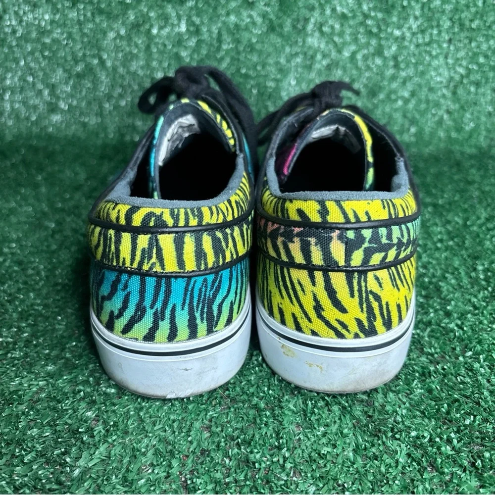 Nike SB Zoom Stefan‎ Janoski Tiger Stripe 69 Rasta 615957-713 Volt Sz 9
